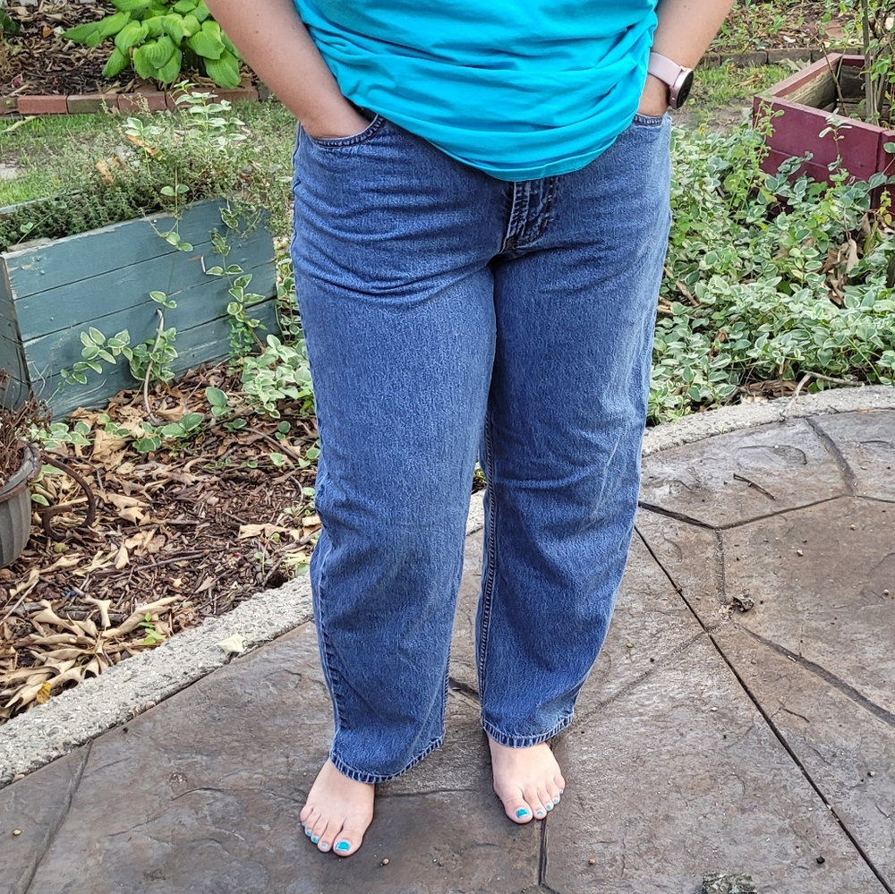 Old Navy Y2K Vintage Ankle Mom Jeans High Waist‎ Size 8 Regular - Picture 3 of 13
